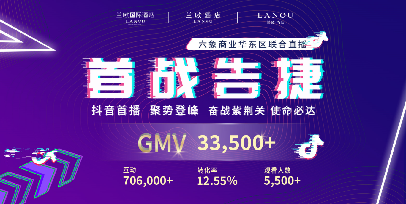 兰欧酒店系列聚焦渠道流量拓宽 抖音、携程直播引爆私域流量转化